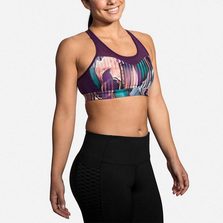 Brooks FastForward Crossback Women's Running Bra - Multicolor (29154-EGXO)